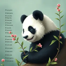 nomes para pandas